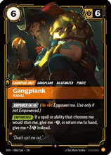 Gangplank, Naval (086/166) - Vendetta Foil