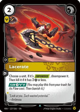 Lacerate (127/166) - Vendetta Foil