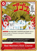 Bad Manners Kick Course (OP04-016) - Starter Deck 31: RED Monkey.D.Luffy