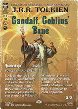 Gandalf, Goblins' Bane (Borderless) (HOB-242) - The Hobbit Foil