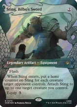 Sting, Bilbo's Sword (Showcase) (Surge Foil) (HOB-273) - The Hobbit Foil