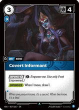 Covert Informant (057/166) - Vendetta Foil
