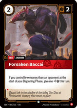 Forsaken Baccai (005/166) - Vendetta Foil