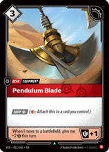Pendulum Blade (011/166) - Vendetta Foil