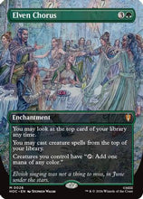 Elven Chorus (Borderless) (HOC-026) - The Hobbit: Eternal-Legal Foil
