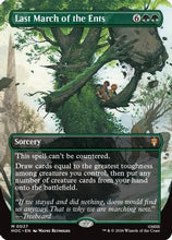 Last March of the Ents (Borderless) (HOC-027) - The Hobbit: Eternal-Legal Foil