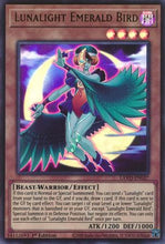 Lunalight Emerald Bird (LAVD-ENL07) - Legendary Arc-V Decks 1st Edition