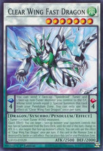 Clear Wing Fast Dragon (LAVD-ENS29) - Legendary Arc-V Decks 1st Edition