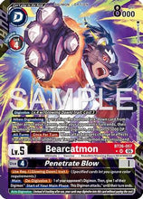 Bearcatmon // Penetrate Blow (Alternate Art) (BT26-057) - Timeless Bonds Foil