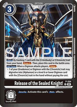 Release of the Sealed Knight! (P-204) - Limited Card Pack -Final Crest- Foil