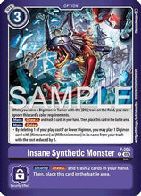 Insane Synthetic Monster (P-205) - Limited Card Pack -Final Crest- Foil