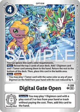 Digital Gate Open (P-206) - Limited Card Pack -Final Crest- Foil