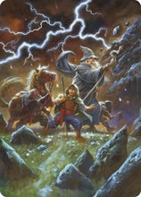 Call Forth the Tempest Art Card (ASHOB-033) - Art Series: The Hobbit