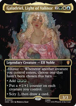Galadriel, Light of Valinor (Borderless) (HOC-032) - The Hobbit: Eternal-Legal Foil