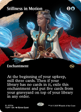 Stillness in Motion (Borderless) (TDM-334) - Tarkir: Dragonstorm