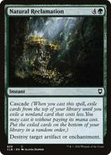 Natural Reclamation [Commander Legends: Battle for Baldur's Gate]