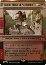 Samut, Vizier of Naktamun (Showcase) [March of the Machine: The Aftermath]