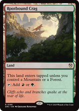 Rootbound Crag (-168) - Commander: Aetherdrift