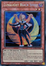Lunalight Black Sheep (Secret Rare) (LAVD-ENL02) - Legendary Arc-V Decks 1st Edition