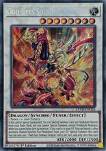 Odd-Eyes Solblaze Dragon (Secret Rare) (LAVD-ENO26) - Legendary Arc-V Decks 1st Edition