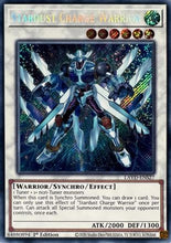 Stardust Charge Warrior (Secret Rare) (LAVD-ENS27) - Legendary Arc-V Decks 1st Edition