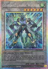 Stardust Charge Warrior (Starlight Rare) (LAVD-ENS27) - Legendary Arc-V Decks 1st Edition