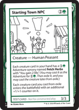Starting Town NPC (MB2-999-STN) - Mystery Booster 2