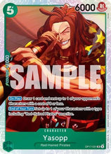 Yasopp (OP17-031) - The World's Strongest Warriors Foil