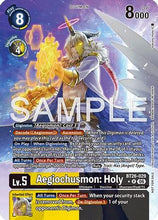 Aegiochusmon: Holy (Alternate Art) (BT26-029) - Timeless Bonds Foil
