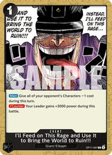 I'll Feed on This Rage and Use It to Bring the World to Ruin!!! (OP17-097) - The World's Strongest Warriors