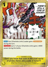 Don't you know that even in the cruel world of pirates there's still a code of honor?!! (OP17-115) - The World's Strongest Warriors Foil