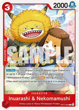 Inuarashi & Nekomamushi (OP17-004) - The World's Strongest Warriors Release Event Cards