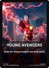 Young Avengers Theme Card (0008) (MSC-008) - Commander: Marvel Super Heroes