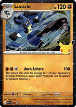 Lucario - 095 (30th Celebration) 095 - ME Mega Evolution Promo Holofoil