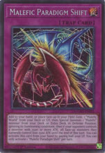 Malefic Paradigm Shift (Secret Rare) (MAMO-EN025) - Magnificent Monsters 1st Edition