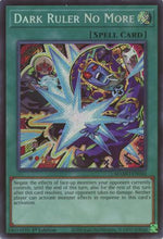 Dark Ruler No More (Secret Rare) (MAMO-EN040) - Magnificent Monsters 1st Edition