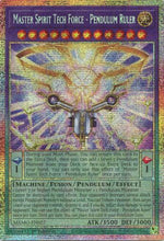 Master Spirit Tech Force - Pendulum Ruler (Starlight Rare) (MAMO-EN027) - Magnificent Monsters 1st Edition