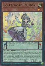 Solfachord Primoa (MAMO-EN066) - Magnificent Monsters 1st Edition