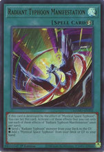 Radiant Typhoon Manifestation (MAMO-EN102) - Magnificent Monsters 1st Edition