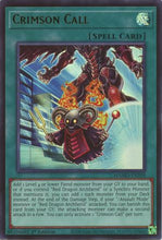 Crimson Call (MAMO-EN109) - Magnificent Monsters 1st Edition