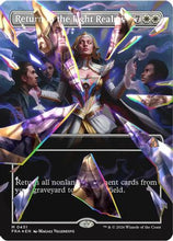 Return to the Light Realms (Borderless) (Facet Foil) (0451) (FRA-451) - Reality Fracture Foil