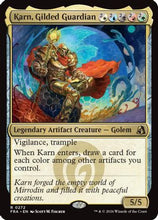 Karn, Gilded Guardian (FRA-272) - Reality Fracture Foil