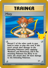 Misty 18 - ME 30th Celebration Classic Collection Holofoil