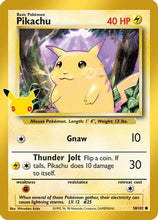 Pikachu 58 - ME 30th Celebration Classic Collection Holofoil