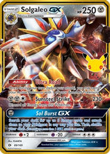 Solgaleo GX 89 - ME 30th Celebration Classic Collection Holofoil