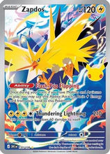 Zapdos - 133/128 133/128 - ME 30th Celebration Holofoil
