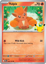 Vulpix 009/128 - ME 30th Celebration Holofoil