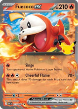 Fuecoco ex - 015/128 015/128 - ME 30th Celebration Holofoil