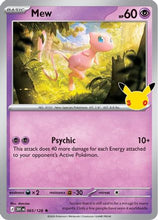 Mew 065/128 - ME 30th Celebration Holofoil