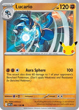 Lucario 083/128 - ME 30th Celebration Holofoil